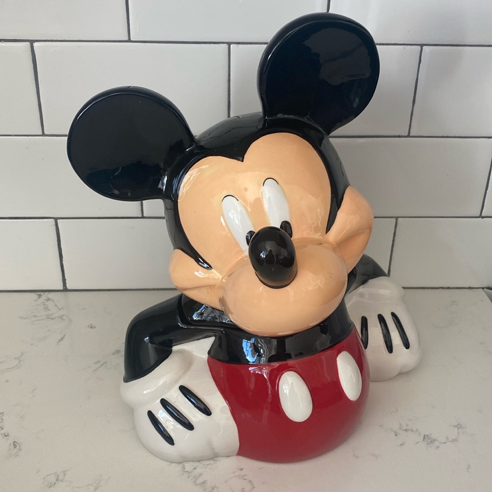 Vintage Mickey Mouse Cookie Jar